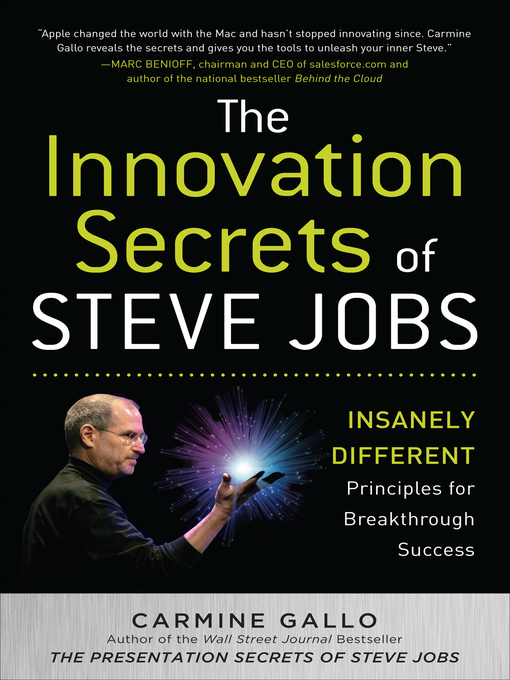 Title details for The Innovation Secrets of Steve Jobs by Carmine Gallo - Wait list